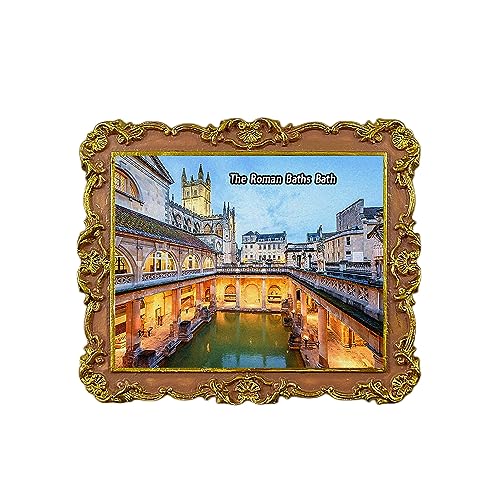 The Roman Baths Bath England UK Refrigerator Magnet 3D Travel Souvenir Fridge Decoration Magnetic Sticker Craft Collection