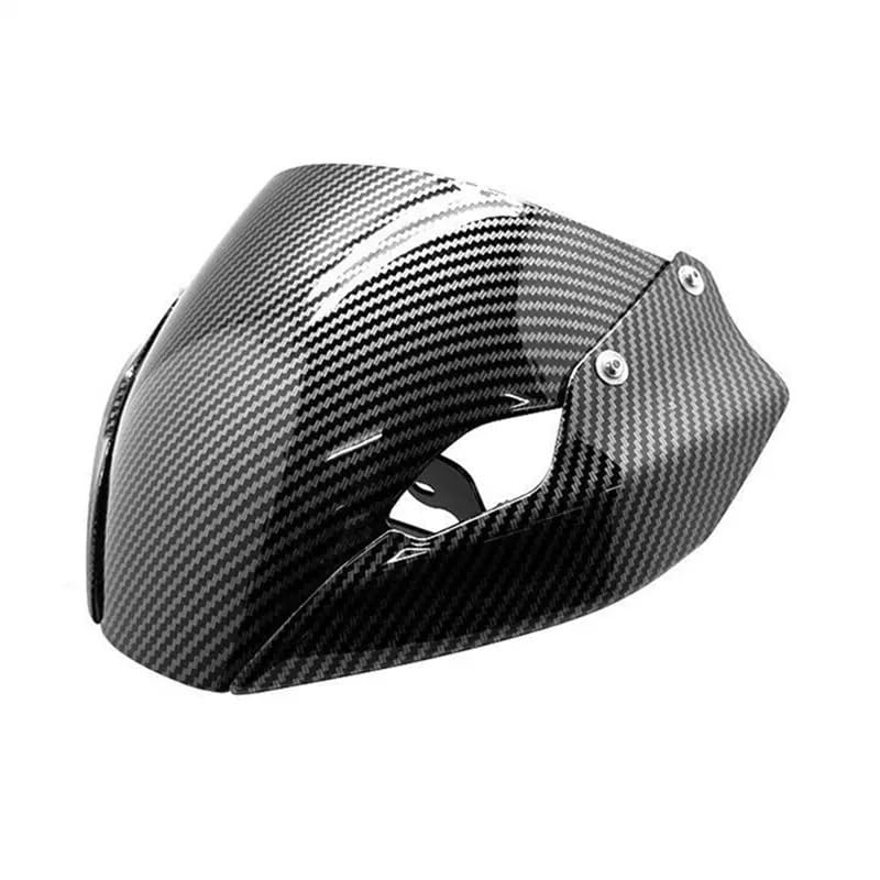 Déflecteur parebrise moto pour réduire la fatigue sur Monster 821 2021