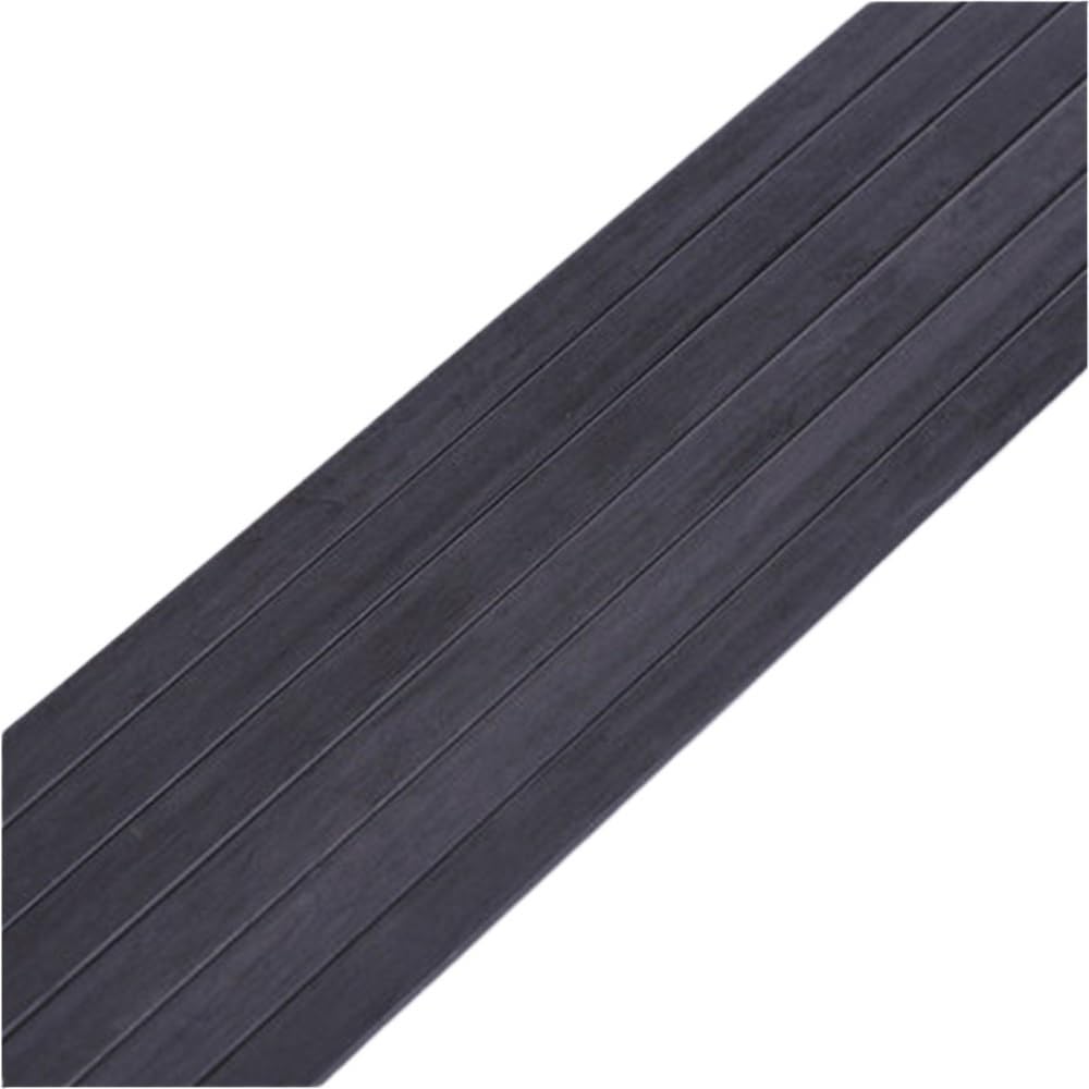 Zestaw 8 arkuszy z włókna węglowego - długość 500 mm, grubość od 0,5 mm do 6 mm - do modelarstwa i dekoracji(3mmx12mm)