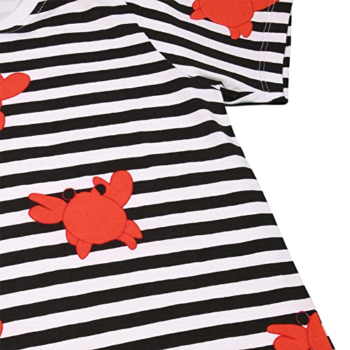 Image of Be Awara Kids Printed Half Sleeves T-shirt & Shorts Clothing Sets, 100% Cotton Soft Unisex Cord Set, Comfortable Wear for Kids With Cool Prints, Everyday Casual Wear for Boys & Girls