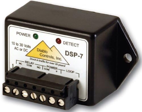 Diablo Controls DSP-7LP Microdetector Plug and Play Vehicle Detector with Low Power and Fail-Safe