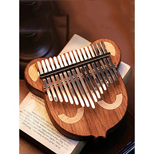 WYKDL Kalimba 17 Touches Thumb Piano avec Instruction d’étude et de Tune Marteau Portable Solide Afrique Bois Finger… - Les Beatles, Paul McCartney, John Lennon, RIngo Starr, George Harrison WYKDL Kalimba 17 Touches Thumb Piano avec Instruction d'étude et de Tune Marteau Portable Solide Afrique Bois Finger… – Image 3