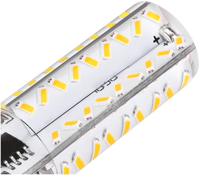 BTB Best to Buy® (6-Pack) Dimmable G9 Base 64SMD3014 LED Light Bulb Lamp 3.5Watt 120V Warm White Replacement to 35W Halogen Bulb.