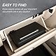 Samsill Glove Box Organizer, Zipper Car Organizer - Owner’s Manual, Car Document Holder, Black
