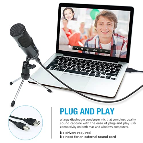 Microphone avec prise casque intégrée pour retour audio direct PC - 8