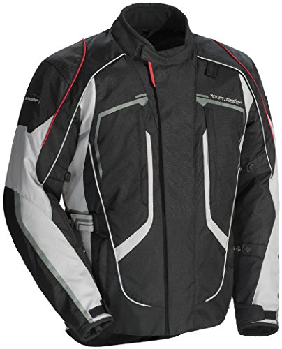 Tourmaster Advanced Womens Jacket (Small, Black/Gray)