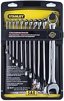 Vista 3 de Stanley Juego de llaves combinadas SAE 94-385W, paquete de 11