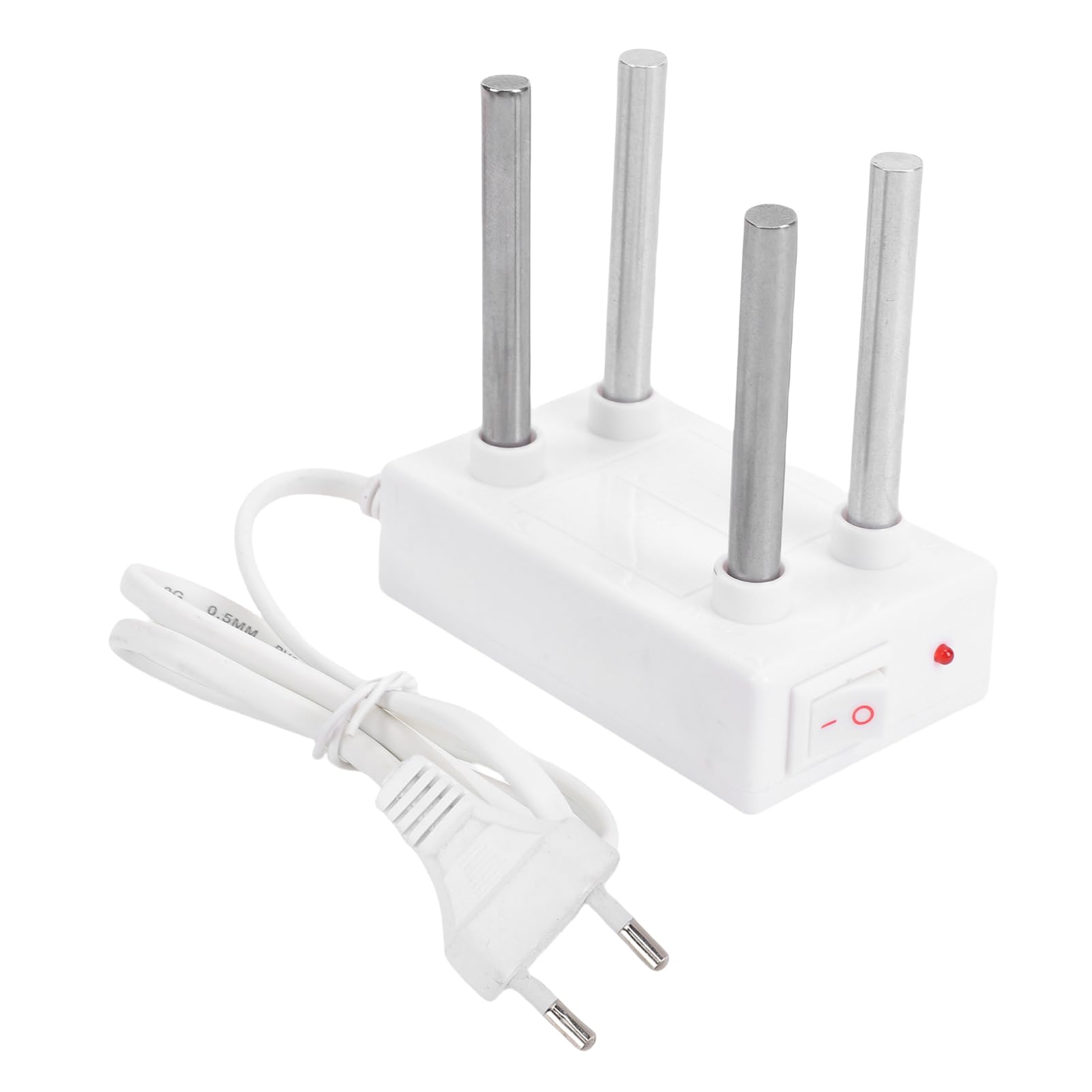 Bewinner Electrolizador de Calidad del Agua para el Hogar, Herramienta Portátil de Electrólisis TDS con Barra de Hierro, Analizador de Pureza de Agua Rápido y Preciso para Grifo, (Enchufe europeo