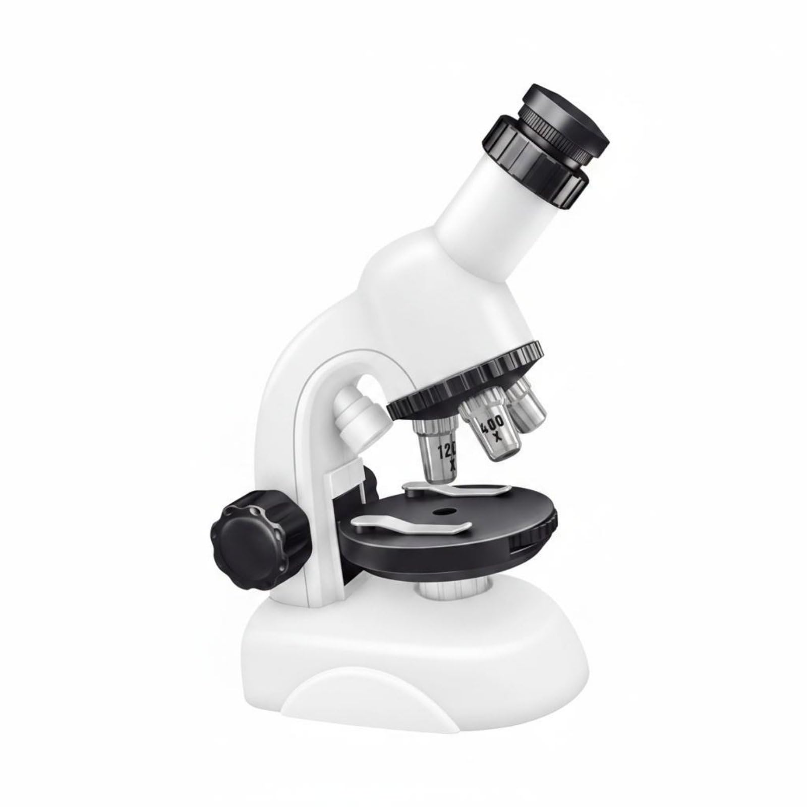 Harilla Microscopio Bambini Kit Microscopio Esperimento Scolastico Analisi Funzione Cognitive Curiosità Conoscenza Adatto per Studio Laboratorio Casa