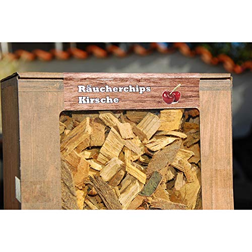 Landree BBQ-Chips 3er-Set Kirsche, Apfel, Pflaume – 3x3 L Räucherchips Aus Schleswig-Holstein, Perfekt Für Smoker & Grill