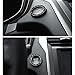 WINKA 2pcs Bling Car Engine Start Button Cover Diamond Crystal Push Start Stop Button Ring Sparkly Bling Ignition Button Cover Rhinestone Keyless Ignition Ring Universal Car Accessories (Black)