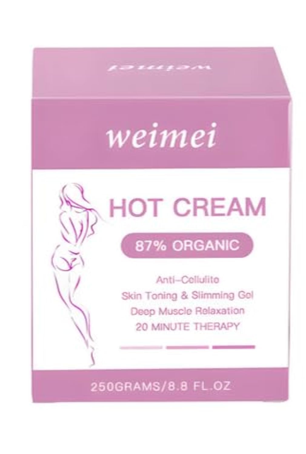 WEIMEI Slimming cream, ginger fat burning cream, belly fat burning cream, body tightening and slimming cream,250G