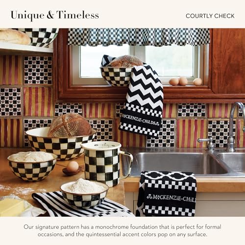 Vaso medidor esmaltado 7 tazas Courtly Check miniatura 3