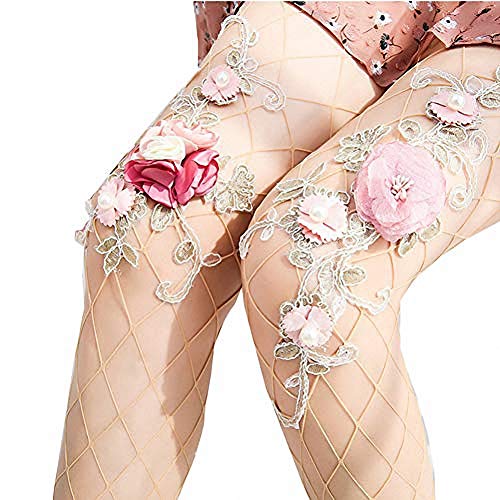 Ulalaza Sparkle Hollow Out Letter Nude Colorful Rhinestone Hot Drilling Fishnet Pantyhose Tights for women Luminous3
