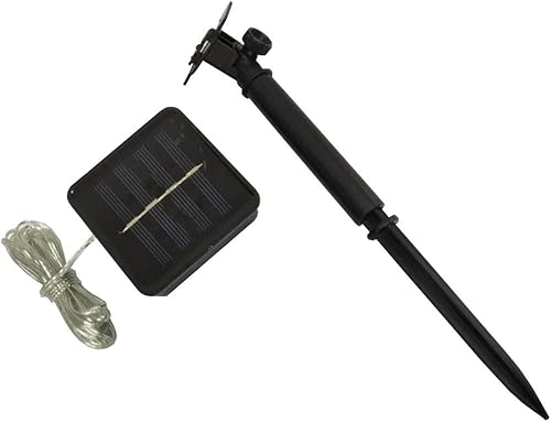 FixtureDisplays Cargador de batería solar para exteriores y jardines Uso Baterías no incluidas. 18527-NPF!