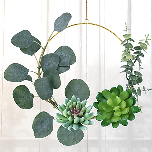 Winlyn 20 Pcs Assorted Artificial Succulents Plants Unpotted Small Green Cactus Echeveria Air Plant Picks Fake Succulents Bulk For Succulent Garden Wreath Floral Arrangement Indoor Outdoor Home Decor #TOP4