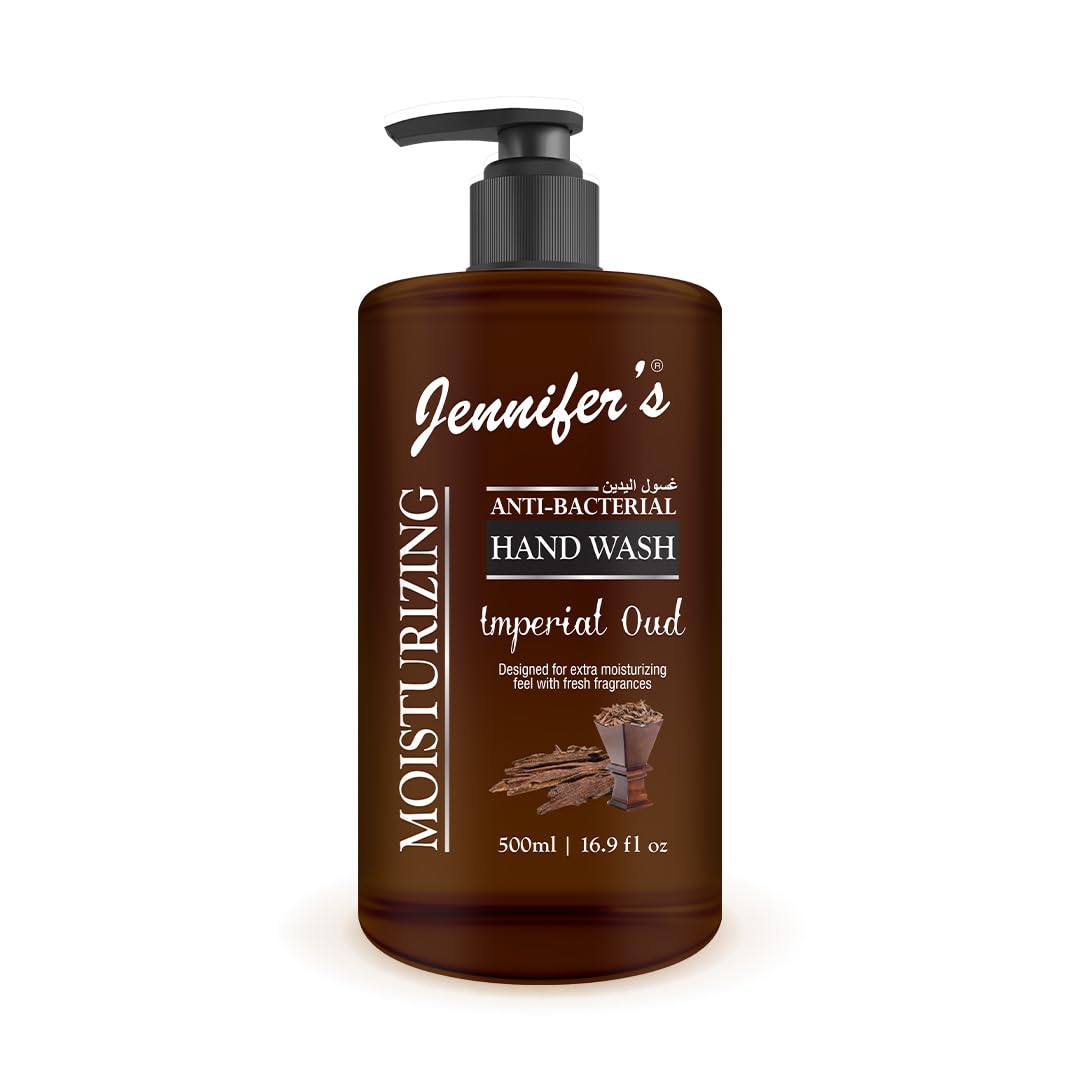 Antibacterial Hand Wash - Moisturizing Imperial Oud with Fresh Fragrance,500ml