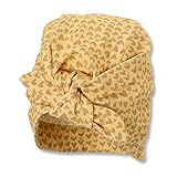 Weiche Kopfbedeckung mit großem Knoten an der Stirn, Optimale Passform und sicherer Halt