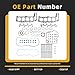 JAVOUKA Head Gasket Set with Bolts, 4.7L, for Dodge Ram 1500/Dakota/Durango 2000-2003, for Jeep Grand Cherokee 1999-2003, 4.7L V8 SOHC Vin Code: N J, HS26157PT, ES71129, Cylinder Gasket Kit