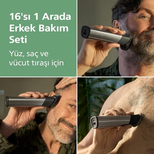 Image of Philips MG9532 /15 Series Men's Care Set, 16-in-1 for Face Hair and Body Waterproof, Rechargeable Shaver