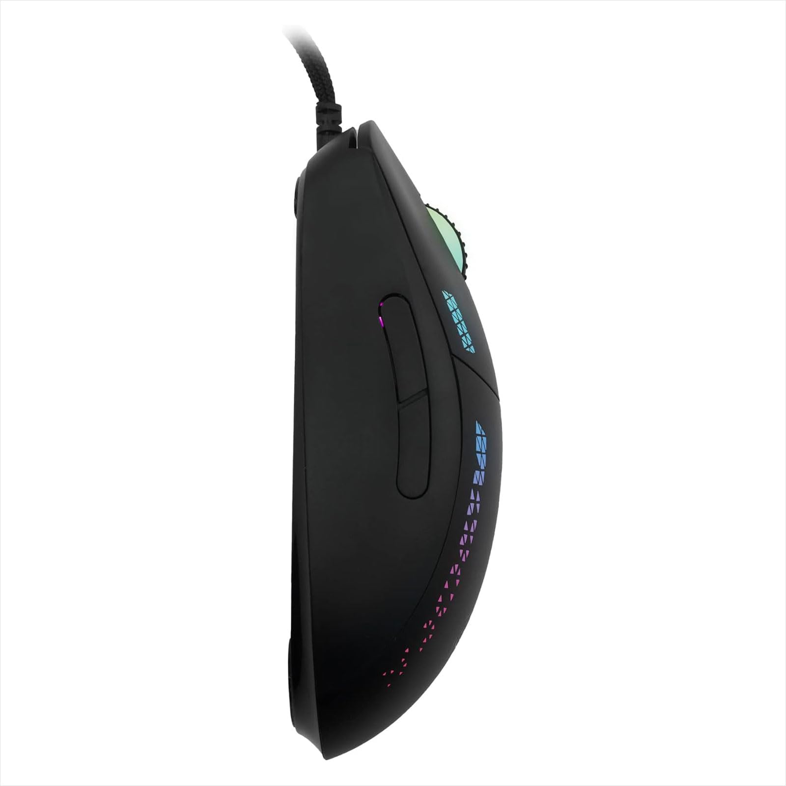 Noua Loop Mouse Gaming RGB | Sensore Pixart 3335 fino a 32000 DPI | 70g Ultra-Leggero | 9 Pulsanti Programmabili | Switch Huano | Ambidestro | Software Dedicato | Nero