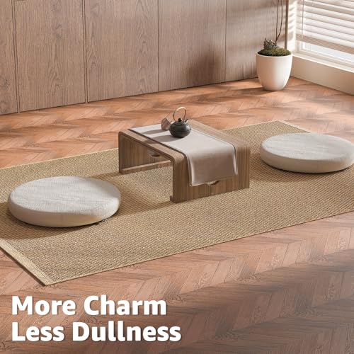 Image of Art3d 10-Pack Herringbone Peel and Stick Floor Tiles (10 Sq.Ft), Brown