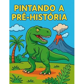 Capa do livro Pintando a Pré-História (Portuguese Edition)