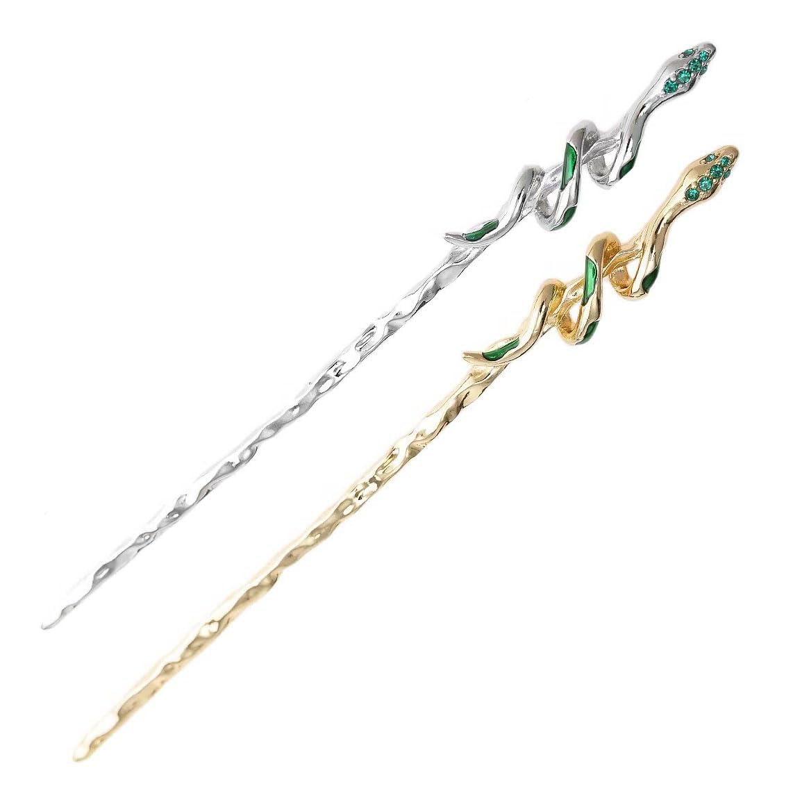 2Pcs Hair Stick for Bun Set, Bun Stick for Women, Ideal for Outfit Matching and Occasion Styling-image-33