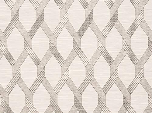 55" Wide Diamond Drapery Upholstery Jacquard Geometric Fabric Sinatra Gold by The Yard