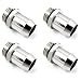 XSPC G1/4" to 1/2" Barb Fitting, Chrome, 4-pack