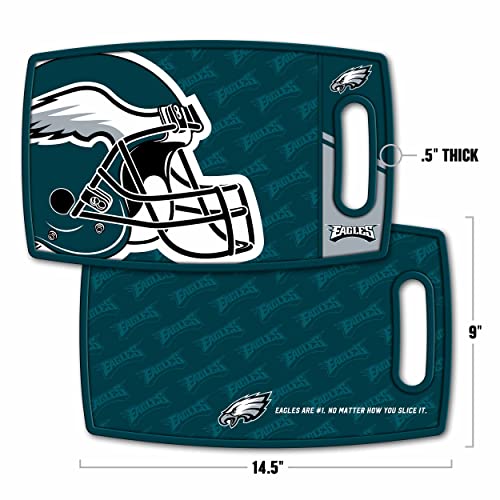 Image of YouTheFan NFL Philadelphia Eagles Logo Series Cutting Board