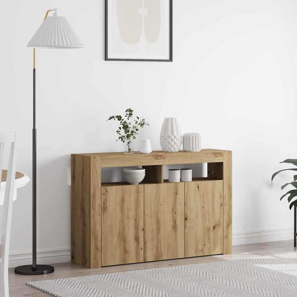 SYDE Kredens dąb 116 x 30 x 75 cm drewno inżynieryjne
