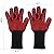 Lythor BBQ Gloves1472? Extreme Heat Resistant Oven Mitts Silicone Non-Slip Cooking Gloves for Grill, Baking, Fireplace, Barbecue, Boiling,Welding, Cutting (Flame, 2)