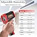 FKM Infrared Thermometer Gun,Non Contact Laser Thermometer Gun for Industrial,HVAC,Engine,Kitchen Cooking,Digital IR Temperature Gun -58°F~1112°F(-50°C~600°C) Adjustable Emissivity,Not for Human
