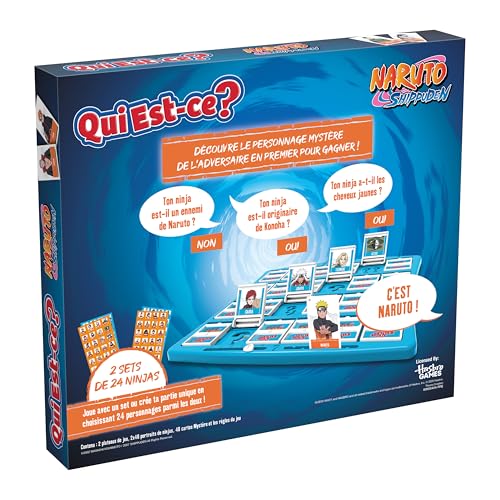 QUI EST CE ? Naruto Shippuden Jeu de société WINNING MOVES Dès - vue 7