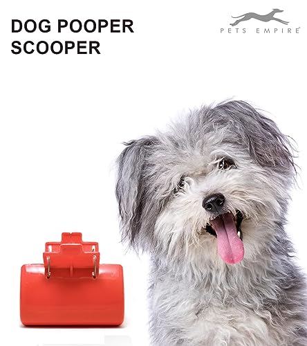 Image of Pets Empire Portable Dog Poop Scooper, Sanitary Waste Pick Up, Heavy Duty Cleaner for Dogs and Puppies