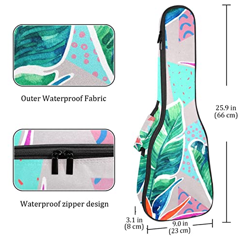 Étui ukulélé ténor imperméable housse rembourrée soprano 61 cm - 4