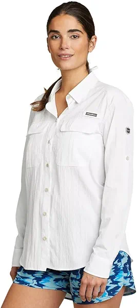 Eddie Bauer Women's UPF Guide Long-Sleeve Shirt