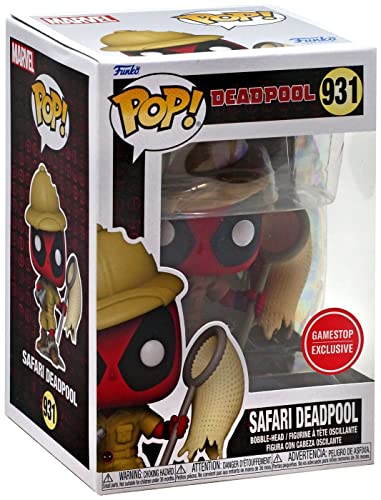 Funko Pop! Marvel: Safari Deadpool Only At Gamestop