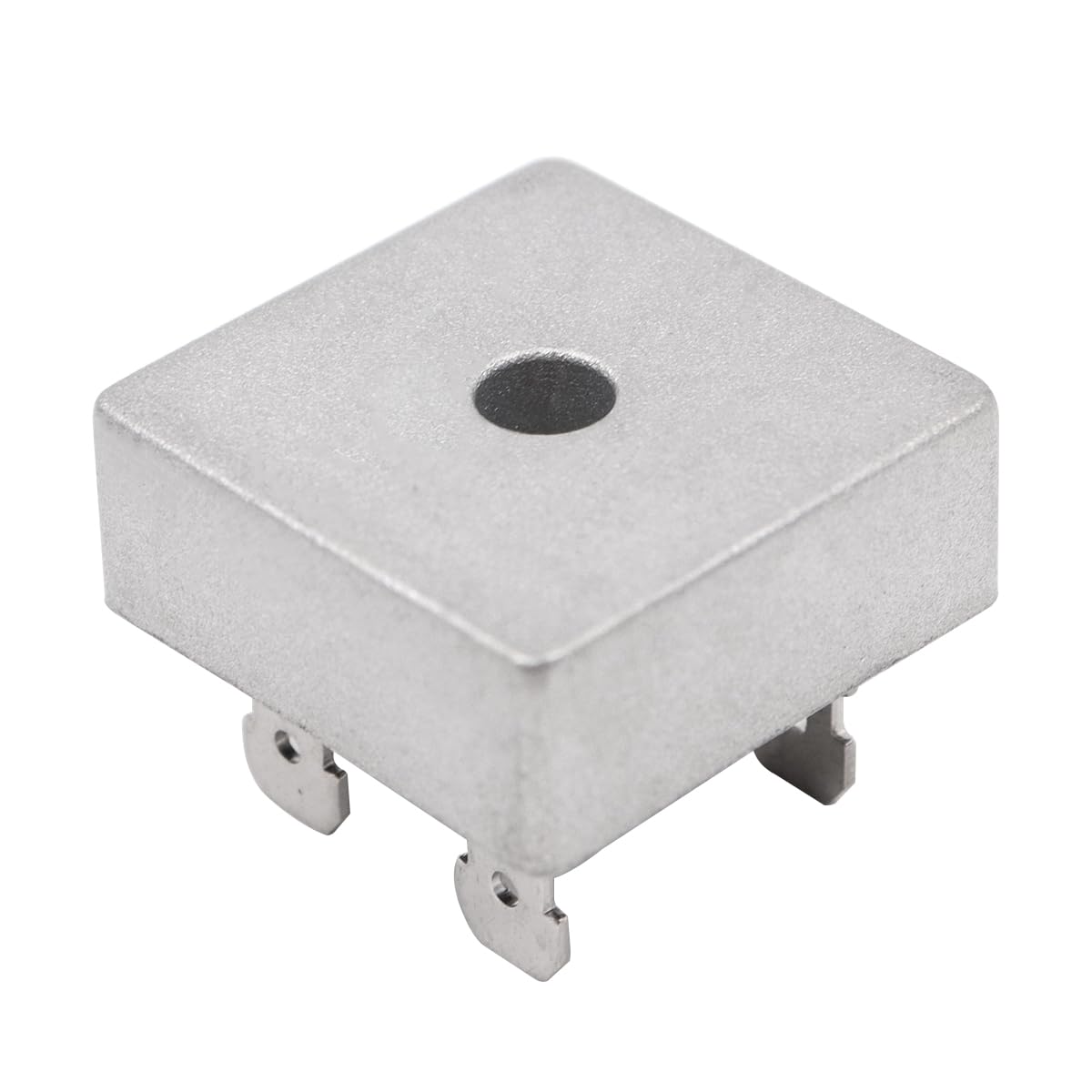 Sarini KBPC3510 Set di diodi raddrizzatore a Ponte,35 A 1000 V Custodia in Metallo 4 Pin Foro Passante - Ponte a diodi monofase a Onda Intera,Corrente Elevata