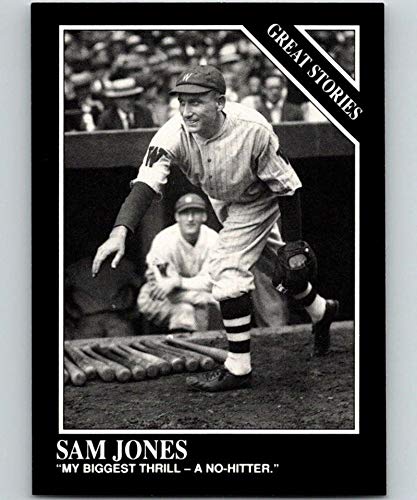 1991 Conlon Collection WITH MLB Logo Series One #174 Sad Sam Jones Washington Senators ST Official MLB Trading Card From The Sporting News in Raw (NM or Better) Condition