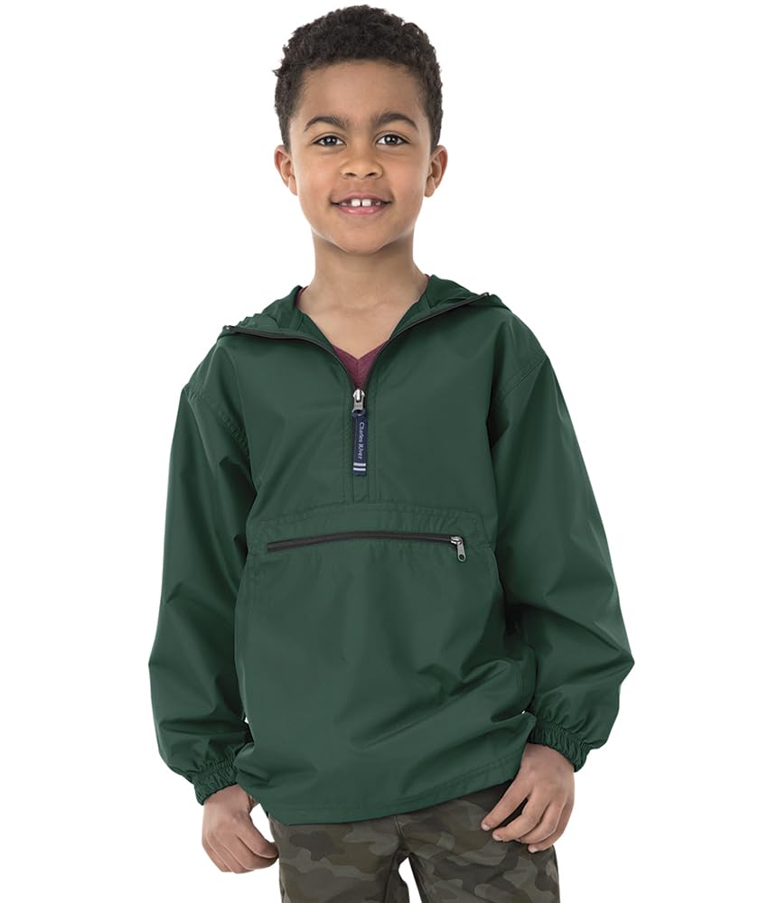 Charles River Apparel Youth Pack-N-Go Pullover Jacket