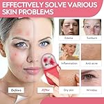 AURUZA-Ice-Face-Roller-and-Gua-Sha-Set-Ice-Roller-for-Face-Eye-Puffiness-Relief-Beauty-Facial-Rollers-Mold-Icing-Massage-Skin-Care-Tools-for-Brighten-Lubricate-Shrink-Pores-Remove-Fine-Lines