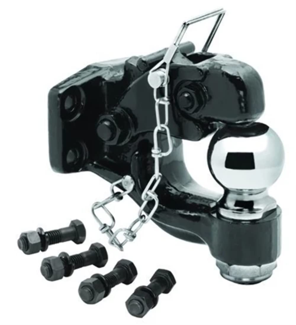 Draw-Tite 6301220: Pintle Hook & Ball Combination, Bolt-On, 16,000 Lbs. Capacity Hook, 2-5/16 in. Ball, 14,000 Lbs. Capacity Ball