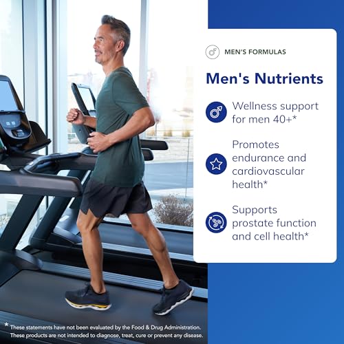 Image of Pure Encapsulations Men's Nutrients - Multivitamin Mineral Supplement to Support Energy, Endurance & Stamina in Men Over 40* - Vitamin D & Vitamin C - Gluten-Free & Non-GMO - 180 Capsules
