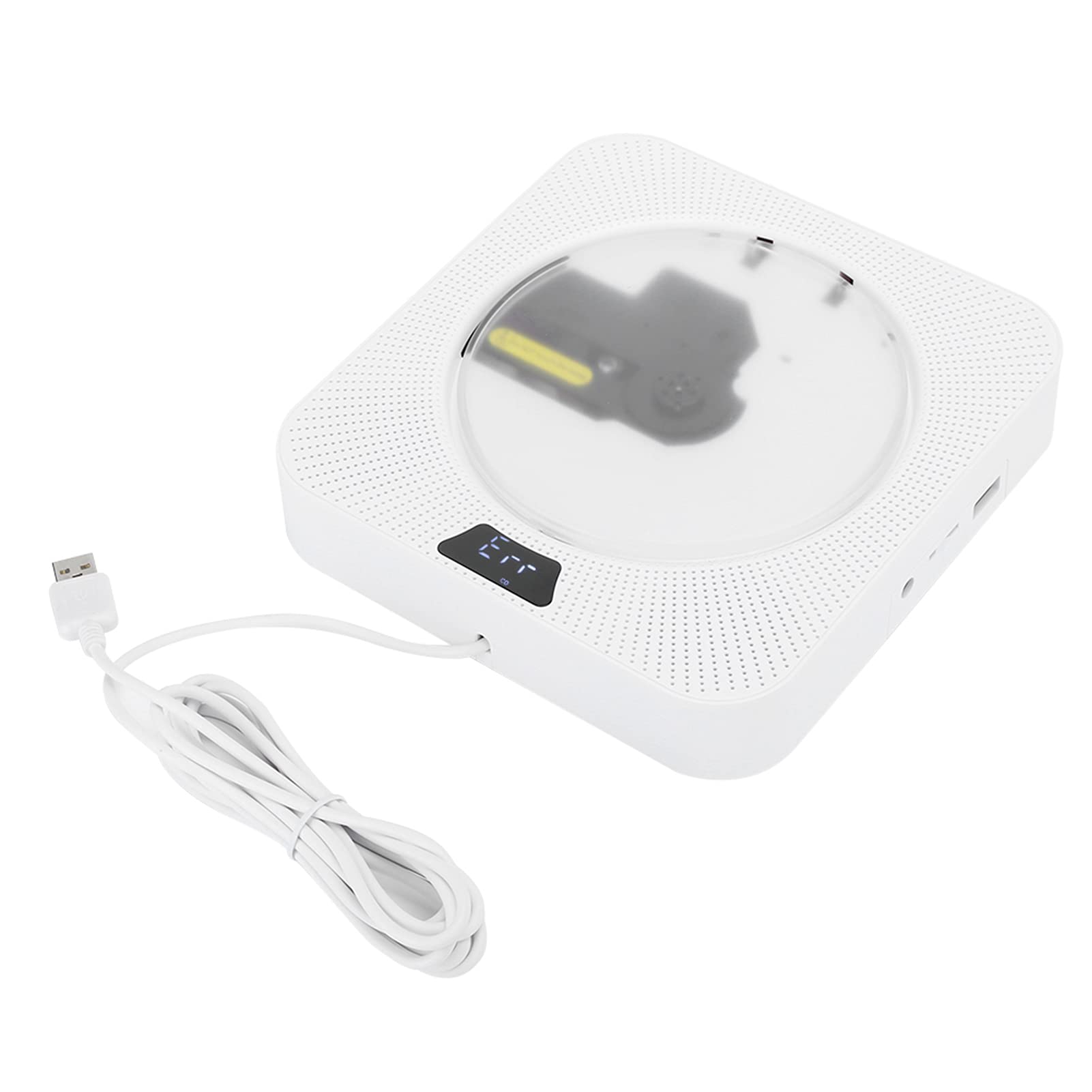 CHENGGONG Lettore CD portatile, supporto da parete 110 ~ 220 V Q200 lettore CD fetale, educazione Leggi gli anziani per i genitori dei bambini (European Regulations)
