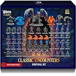 Wildspire Classic Encounters - Essential Set - 65 Iconic DND Miniatures Bulk Monsters, 28mm, Unpainted Tabletop RPG DND Minis Figures, Dungeon Dragons D&D Miniatures, Fantasy D&D Figures