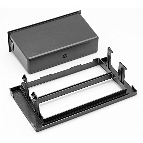 11-001 DIN Autoradio Radioblende mit Ablagefach DVD Dash Installation Kit für Audi A4 (B6), A4 (B7)/Seat Exeo Faszie mit 182 * 53 mm und 182 * 114 mm