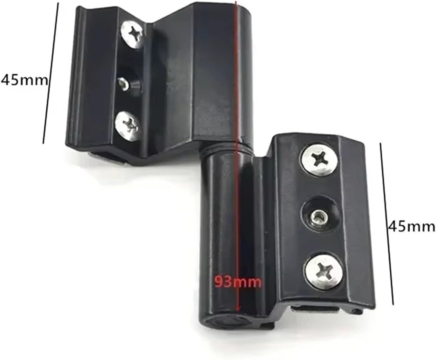 Ball Bearing Door Hinges Heavy Duty Hinges AT43 Folding Hinge Aluminum Alloy Door Window Furniture Hardware Accessory