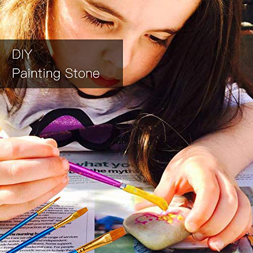 Decorkey 24Pcs River Rocks For Painting, Diy & Smooth Kindness, Rocks For Arts, Naturally Stone, 2-3Inches 5.5 Pounds Perfect For Kids Party,Crafts, And Decoration #TOP2